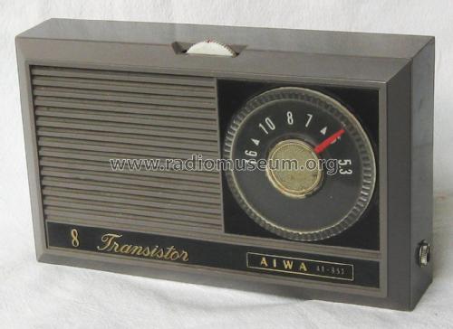 8 Transistor Portable Radio AR-853 ; Aiwa Co. Ltd.; Tokyo (ID = 2358936) Radio