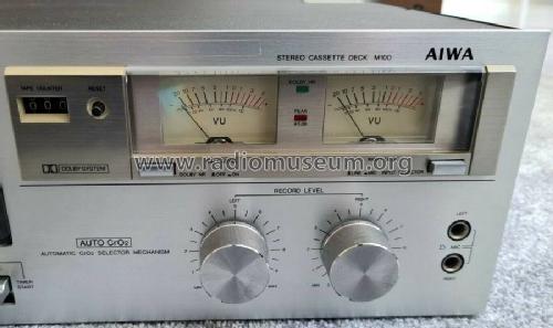 Stereo Cassette Deck M100 AD-M100; Aiwa Co. Ltd.; Tokyo (ID = 2687061) R-Player