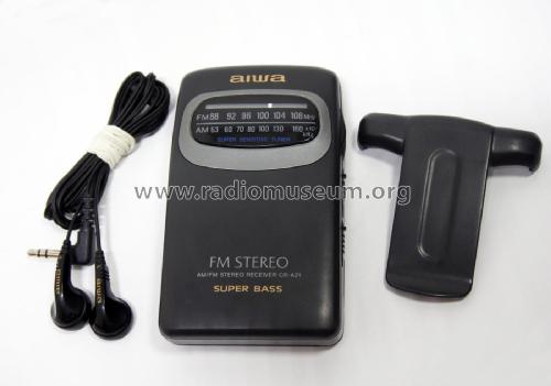 AM/FM Receiver CR-A21; Aiwa Co. Ltd.; Tokyo (ID = 2523179) Radio
