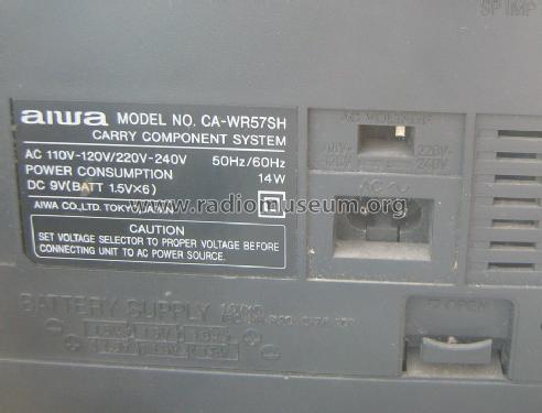 Carry Component System CA-WR57SH; Aiwa Co. Ltd.; Tokyo (ID = 1598059) Radio