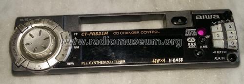 CD Changer Control - PLL Synthesized Tuner CT-FR531M; Aiwa Co. Ltd.; Tokyo (ID = 2406587) Car Radio