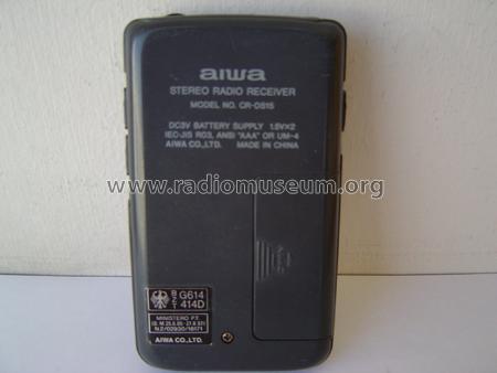 CR-DS15; Aiwa Co. Ltd.; Tokyo (ID = 141590) Radio