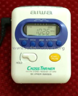 Cross Trainer - Stereo Radio Receiver CR-SP 60; Aiwa Co. Ltd.; Tokyo (ID = 2395727) Radio