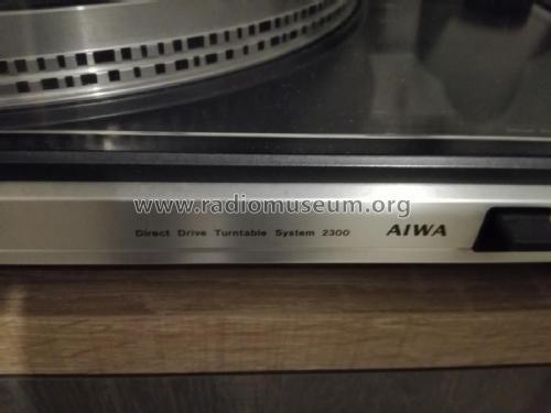 Direct Drive Turntable System AP-2300; Aiwa Co. Ltd.; Tokyo (ID = 2639506) R-Player