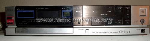 Full Automatic Compact Disc Player DX-1000; Aiwa Co. Ltd.; Tokyo (ID = 1625943) R-Player