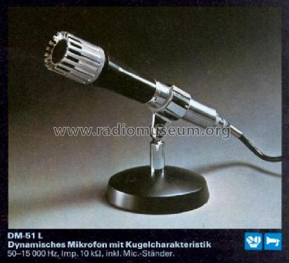 Dynamisches Mikrofon DM-51L; Aiwa Co. Ltd.; Tokyo (ID = 495817) Microphone/PU