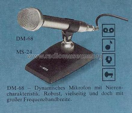 Dynamisches Mikrofon DM-68; Aiwa Co. Ltd.; Tokyo (ID = 1806701) Microphone/PU