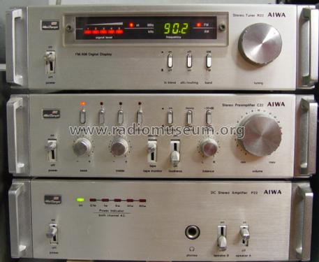 FM/AM Stereo Tuner ST-R22; Aiwa Co. Ltd.; Tokyo (ID = 1703931) Radio