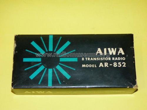 Hi-Fi 8 Transistor Radio AR-852; Aiwa Co. Ltd.; Tokyo (ID = 2424489) Radio