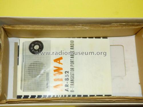 Hi-Fi 8 Transistor Radio AR-852; Aiwa Co. Ltd.; Tokyo (ID = 2424490) Radio