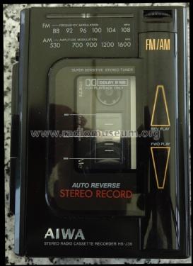 Stereo Radio Cassette Recorder HS-J36; Aiwa Co. Ltd.; Tokyo (ID = 2784967) Radio