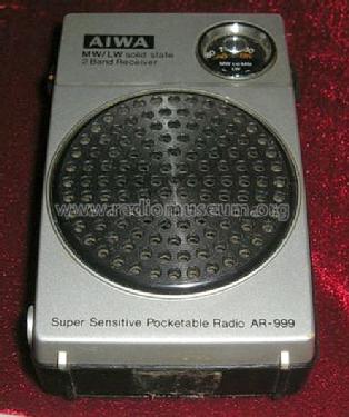 MW/LW Super Sensitive Pocketabe Radio AR-999; Aiwa Co. Ltd.; Tokyo (ID = 1591969) Radio