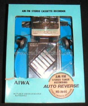 Radio Cassette Recorder HS-J600; Aiwa Co. Ltd.; Tokyo (ID = 1302751) Radio