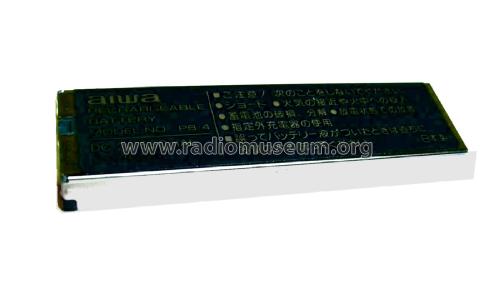 Rechargeable - Sealed Lead-Acid Battery DC 2V 550mAh PB-4; Aiwa Co. Ltd.; Tokyo (ID = 2761223) Power-S