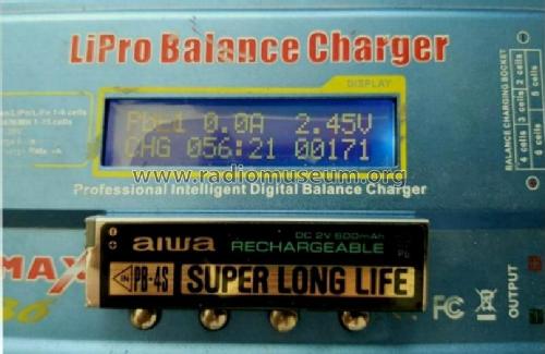 Rechargeable - Super Long Life - DC 2V 600mAh PB-4S; Aiwa Co. Ltd.; Tokyo (ID = 2761563) Power-S