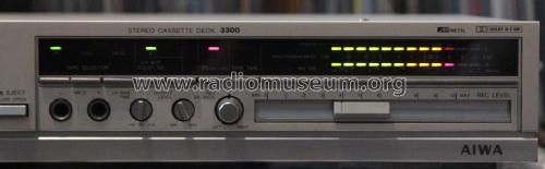 Stereo Cassette Deck AD-3300; Aiwa Co. Ltd.; Tokyo (ID = 2378196) R-Player