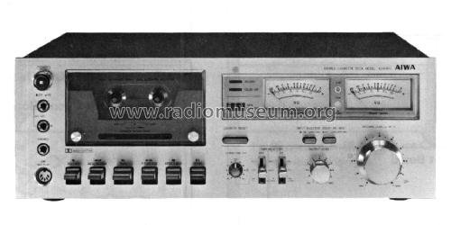 Stereo Cassette Deck AD-6400; Aiwa Co. Ltd.; Tokyo (ID = 1536752) R-Player