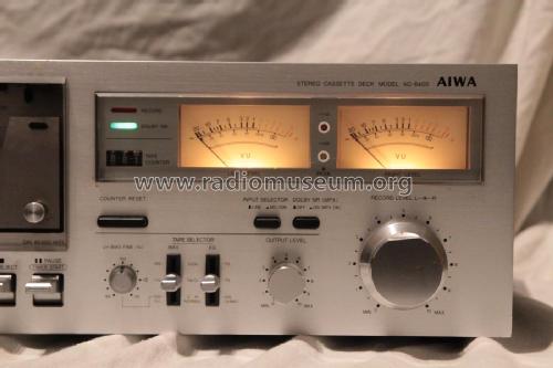 Stereo Cassette Deck AD-6400; Aiwa Co. Ltd.; Tokyo (ID = 2325241) Reg-Riprod