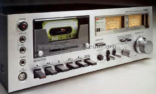 Stereo Cassette Deck AD-7400; Aiwa Co. Ltd.; Tokyo (ID = 638668) Reg-Riprod