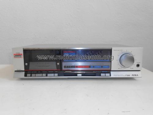 Stereo Cassette Deck AD-F250; Aiwa Co. Ltd.; Tokyo (ID = 2308443) Ton-Bild