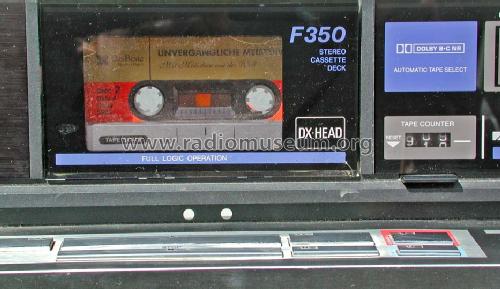 Stereo Cassette Deck AD-F350; Aiwa Co. Ltd.; Tokyo (ID = 1006623) R-Player