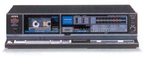 Stereo Cassette Deck AD-F350; Aiwa Co. Ltd.; Tokyo (ID = 668505) Enrég.-R