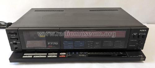 Stereo Cassette Deck AD-F770; Aiwa Co. Ltd.; Tokyo (ID = 2975190) Sonido-V