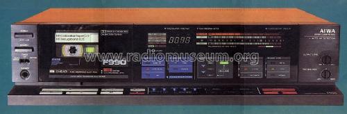 Stereo Cassette Deck AD-F 990 E; Aiwa Co. Ltd.; Tokyo (ID = 556567) R-Player