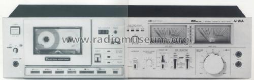 Stereo Cassette Deck AD-M700; Aiwa Co. Ltd.; Tokyo (ID = 669039) Reg-Riprod