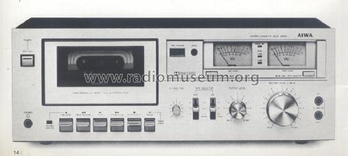 Stereo Cassette Deck AD-M 200; Aiwa Co. Ltd.; Tokyo (ID = 1224835) R-Player