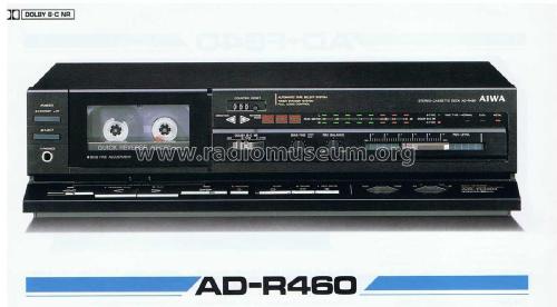 Stereo Cassette Deck AD-R460; Aiwa Co. Ltd.; Tokyo (ID = 1858620) R-Player