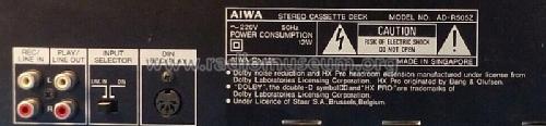 Stereo Cassette Deck AD-R505; Aiwa Co. Ltd.; Tokyo (ID = 2853214) R-Player