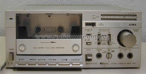 Stereo Cassette Deck SD-L50; Aiwa Co. Ltd.; Tokyo (ID = 2050814) R-Player