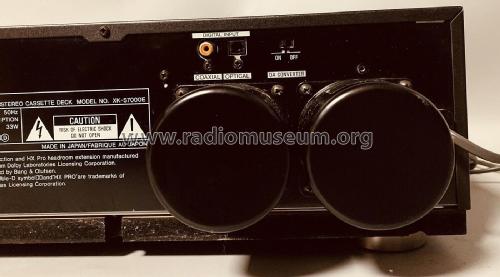 Stereo Cassette Deck XK-S7000; Aiwa Co. Ltd.; Tokyo (ID = 2853279) R-Player