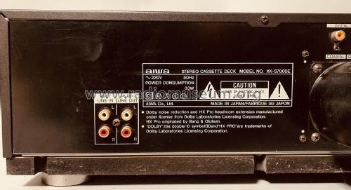 Stereo Cassette Deck XK-S7000; Aiwa Co. Ltd.; Tokyo (ID = 2853281) R-Player