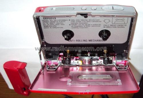 Stereo Cassette Player - Ladies` Collection LX200MkII HS-LX200MkII; Aiwa Co. Ltd.; Tokyo (ID = 1853086) Enrég.-R