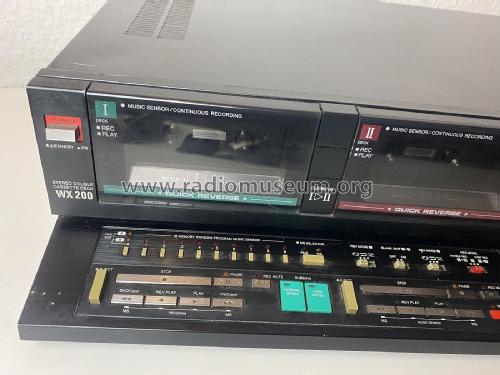 Stereo Double Cassette Deck AD-WX200; Aiwa Co. Ltd.; Tokyo (ID = 2853289) R-Player