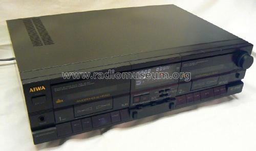 Stereo Double Cassette Deck AD-WX808; Aiwa Co. Ltd.; Tokyo (ID = 2975604) Reg-Riprod