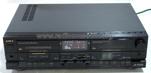 Stereo Double Cassette Deck AD-WX808; Aiwa Co. Ltd.; Tokyo (ID = 2975621) Reg-Riprod
