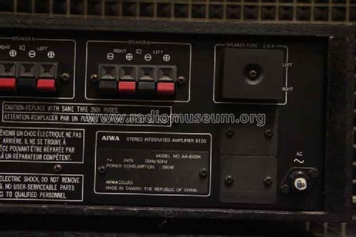 Stereo Integrated Amplifier AA-8100K; Aiwa Co. Ltd.; Tokyo (ID = 1698012) Ampl/Mixer