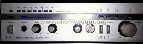 Stereo Integrated Amplifier SA-A60; Aiwa Co. Ltd.; Tokyo (ID = 1975841) Ampl/Mixer