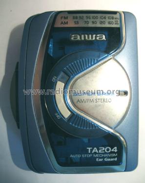 Stereo Radio Cassette Player HS-TA204; Aiwa Co. Ltd.; Tokyo (ID = 1269551) Radio