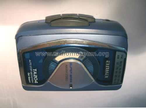 Stereo Radio Cassette Player HS-TA204; Aiwa Co. Ltd.; Tokyo (ID = 1269555) Radio