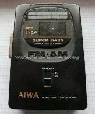 Stereo Radio Cassette Player HS-T100A; Aiwa Co. Ltd.; Tokyo (ID = 1378023) Radio