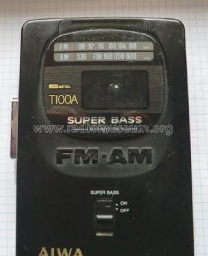Stereo Radio Cassette Player HS-T100A; Aiwa Co. Ltd.; Tokyo (ID = 1378026) Radio