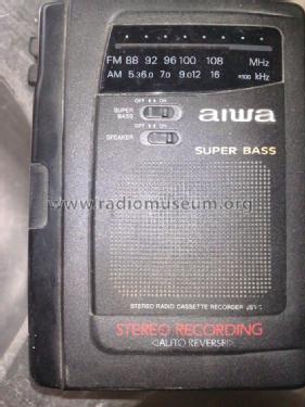 Stereo Radio Cassette Recorder HS-JS315; Aiwa Co. Ltd.; Tokyo (ID = 1224188) Radio