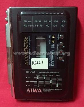 Stereo Radio Cassette Recorder HS-J101; Aiwa Co. Ltd.; Tokyo (ID = 2958271) Radio