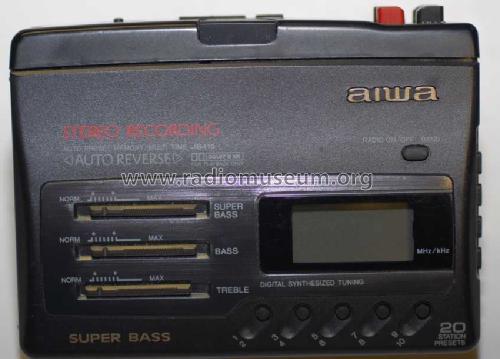 Stereo Radio Cassette Recorder HS-JS415; Aiwa Co. Ltd.; Tokyo (ID = 775594) Radio