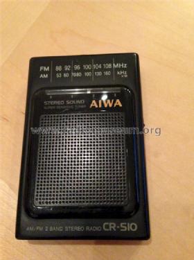 Stereo Sound FM/AM 2 Band Stereo Radio CR-S10; Aiwa Co. Ltd.; Tokyo (ID = 1444071) Radio