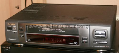 Stereo Video Cassette Recorder HV-FX2500Z; Aiwa Co. Ltd.; Tokyo (ID = 1647091) R-Player